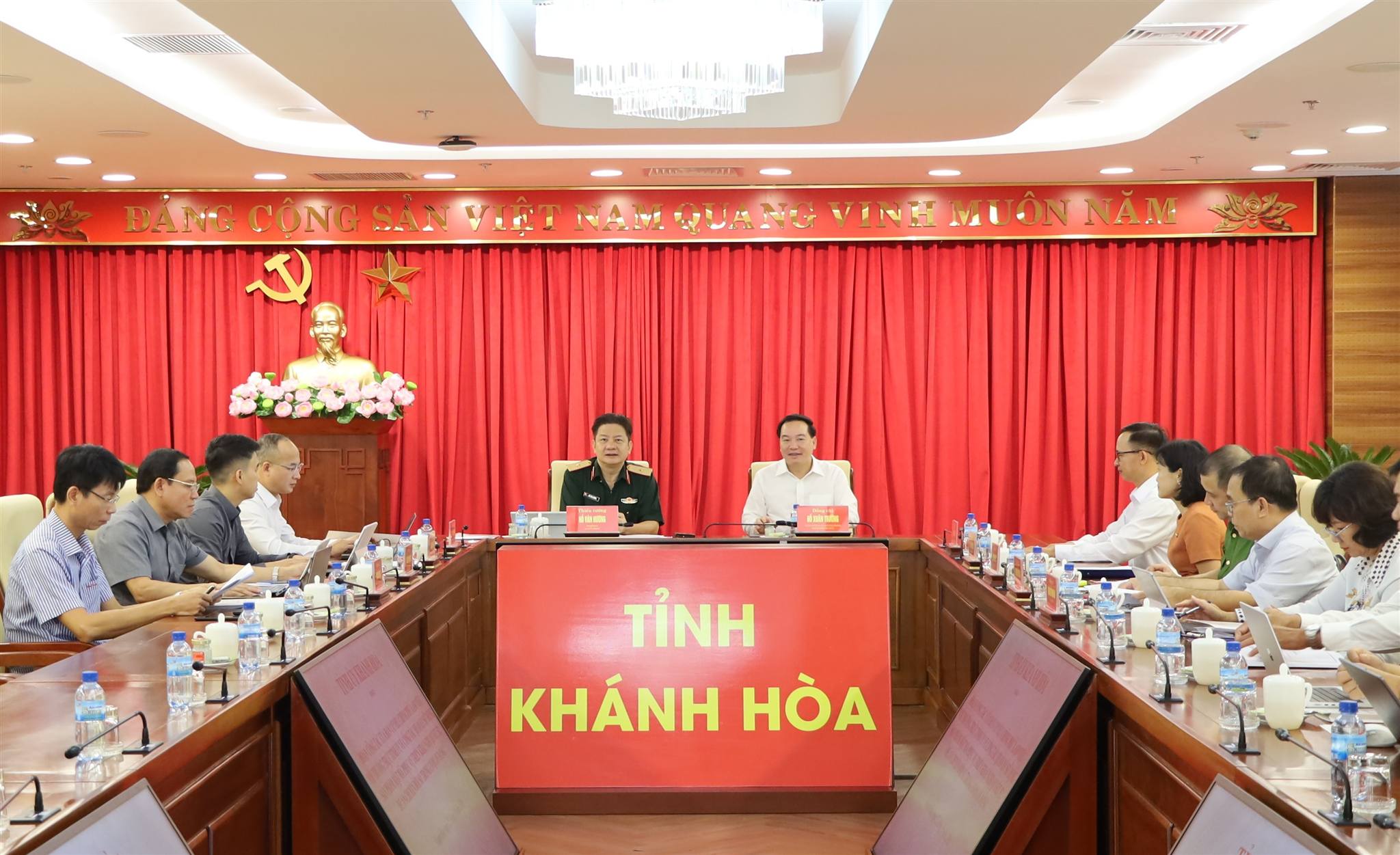 Ban Cơ yếu Chính phủ làm việc với Tỉnh ủy Khánh Hòa về bảo mật thông tin phục vụ chuyển đổi số